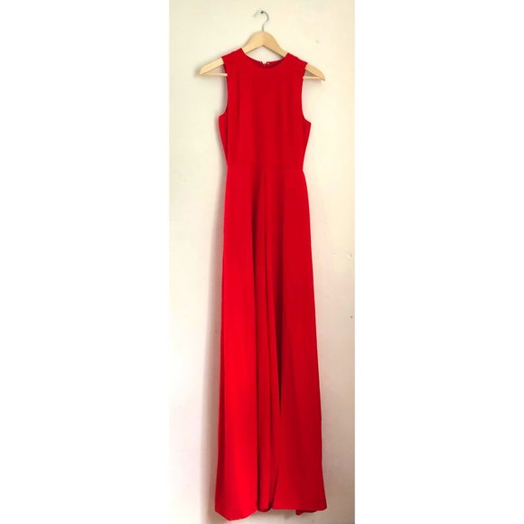 NWT AQ AQ cape train wide leg Warp jumpsuit - Picture 8 of 10